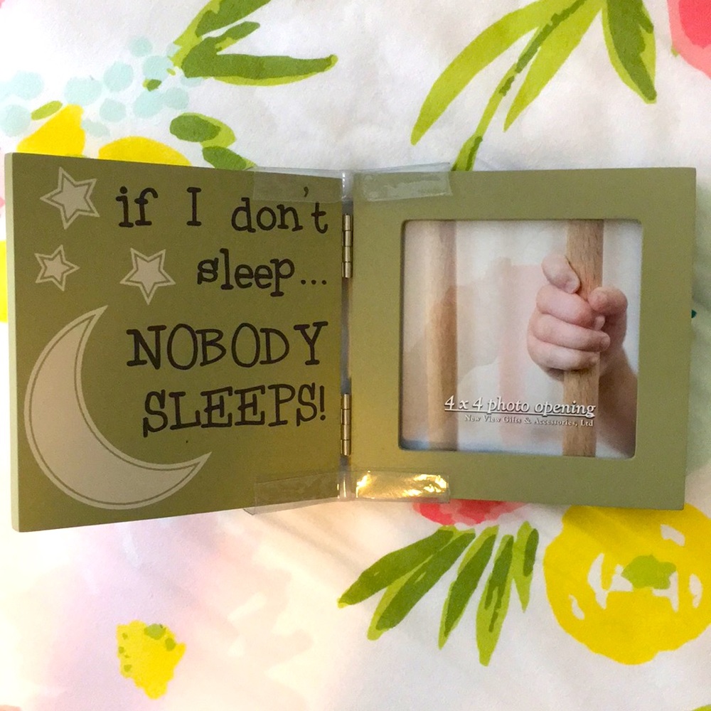 Wooden Baby Picture Frame